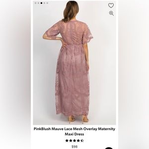 PinkBlush Maternity Dress